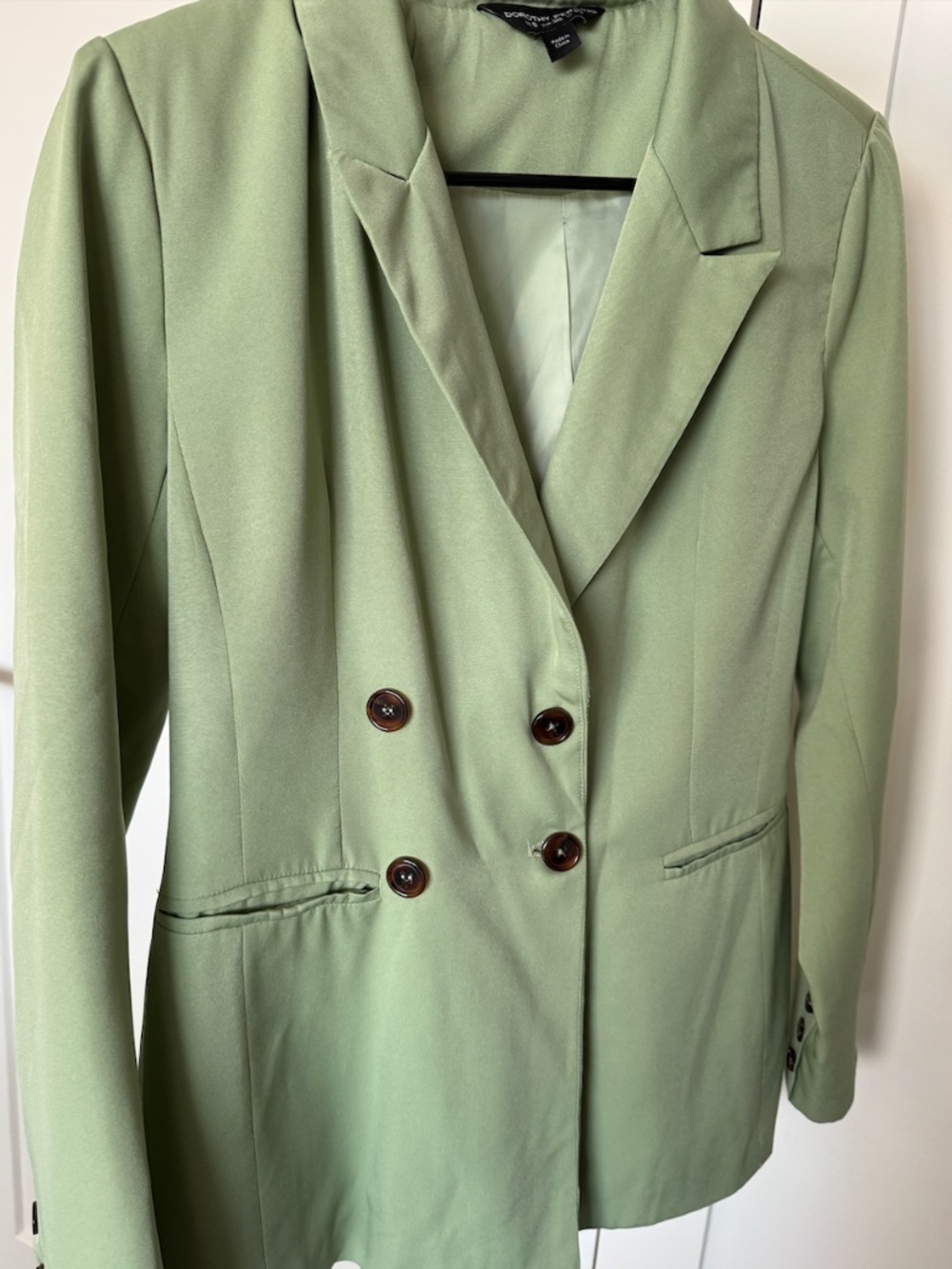 Dorothy Perkins Sage Green Blazer | Size US 6